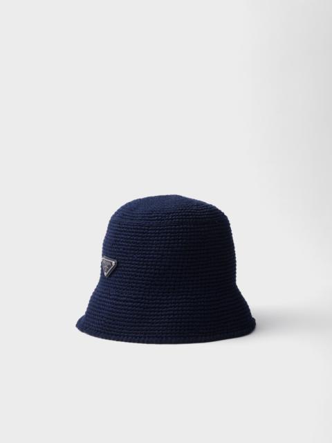Prada Crochet bucket hat