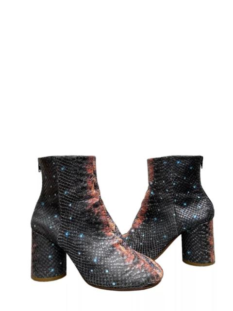 Maison Margiela Maison Margiela Snakeskin Cosmos Print Boots