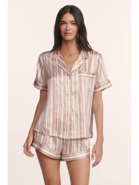 eberjey Eberjey x ILIA - Inez Washable Silk Printed Short PJ Set