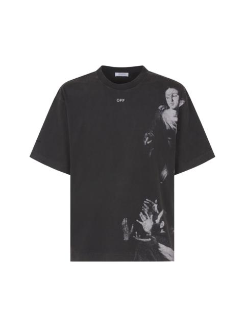 Off-White Off-White Blurred Mary Skate Short-Sleeve Tee 'Black/White'