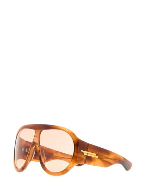 Bottega Veneta Bottega Veneta Women Multicolor Acetate Scudo Sunglasses