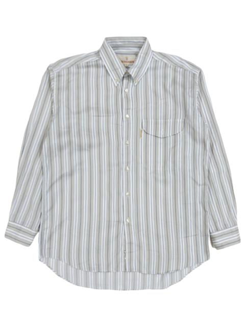 Other Designers RARE! TRUSSARDI STRIPED SMART OFFICE SHIRT