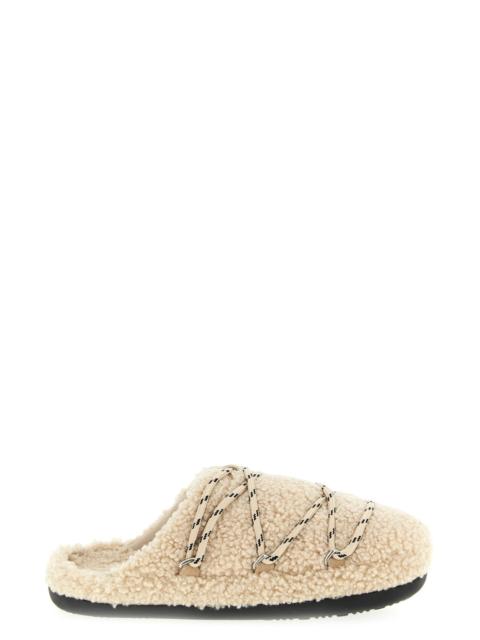 MOON BOOT 'Teddy Slipper' mules