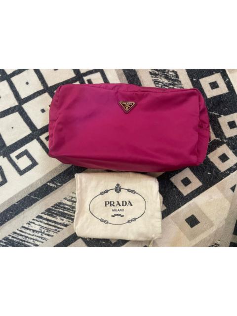 Prada Authentic Prada Tessuto Nyalon Toiletries Clutch Bag