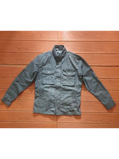 Archival Clothing - Semantic design checkered Jacket