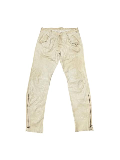 Other Designers Vintage Giorgio Brato Vera Pelle Leather Pants