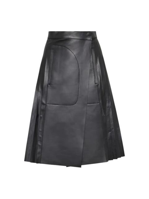 FERRAGAMO Ferragamo Leather-Skirt