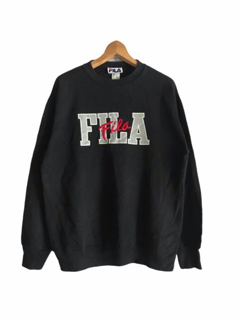 Other Designers Vintage Fila Embroidered Sweatshirt