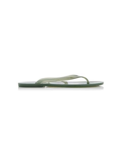 CHRISTOPHER ESBER Jo PVC Flip Flops green