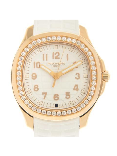 Patek Philippe Patek Philippe Aquanaut Quartz Diamond White Dial Ladies Watch 5269-200R-001
