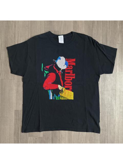 Other Designers Marlboro Cowboy Black T-Shirt Unisex