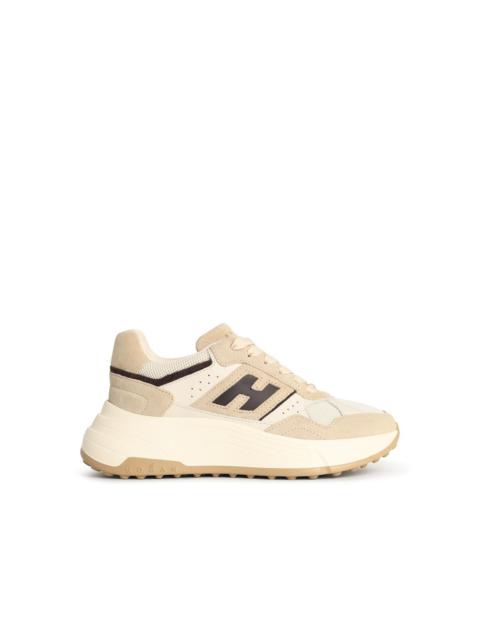 HOGAN Hogan H669 Beige Suede Sneakers Women