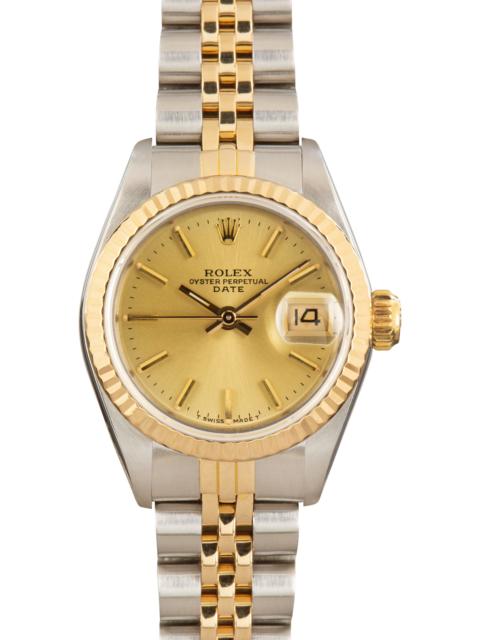ROLEX Rolex Lady Datejust 69173 Champagne Dial