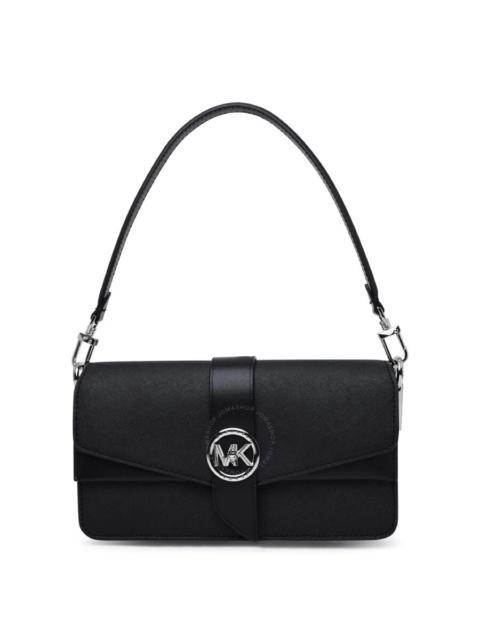 Other Designers Michael Kors Medium Greenwich Saffiano Leather Shoulder Bag