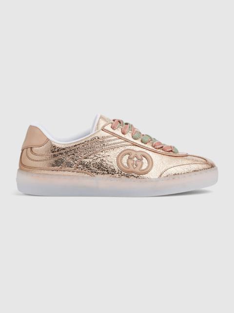 GUCCI Gucci G75 Metallic Sneakers