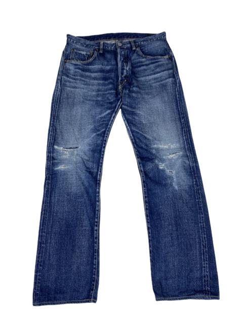 Other Designers Japan Blue - Soulive Denim Distressed. S0155