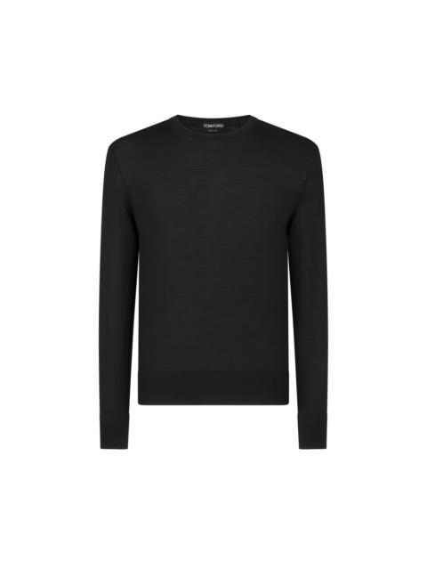 TOM FORD FINE GAUGE PURE WOOL CREW NECK