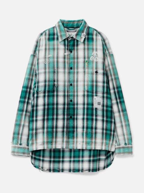 Maison MIHARAYASUHIRO VINTAGE LIKE CHECK SHIRT