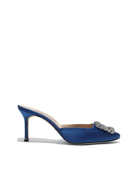 Hangisi 70mm leather pumps