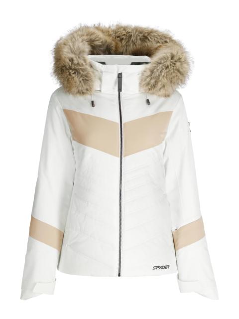 SPYDER Womens Primrose Jacket - White
