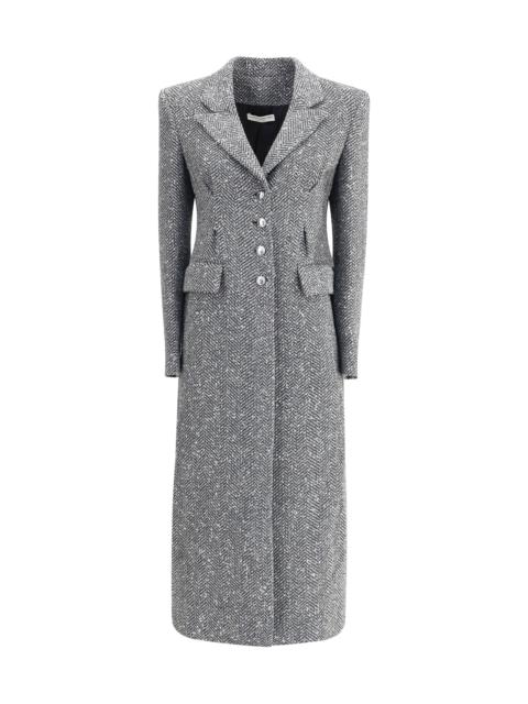 Alessandra Rich Alessandra Rich Women Tweed Long Coat