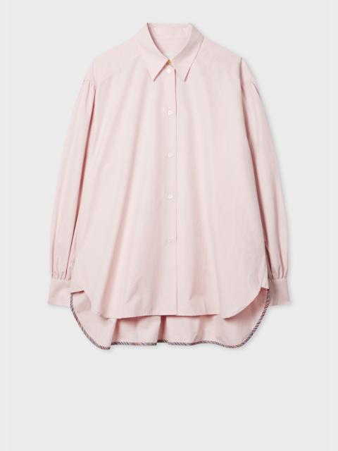 Paul Smith Women's 'Signature Stripe' Trim Shirt