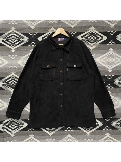 Chaps Ralph Lauren Fleece Button Up