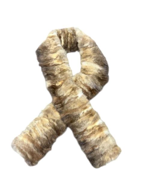 Other Designers If Six Was Nine - FAUX FOX LEATHER HAND MADE SCARF