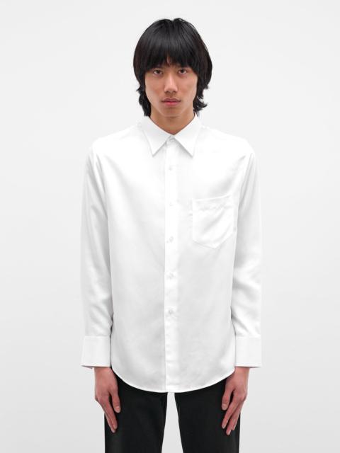 ERNEST W. BAKER White Cotton Button-Up Shirt