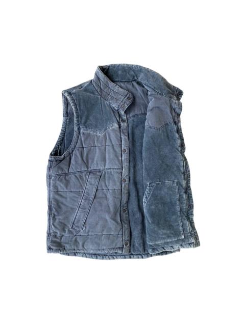 Other Designers BACK NUMBER REVERSIBLE VINTAGE JACKET STYLE BIKER JAPAN VEST JACKET PUFFER