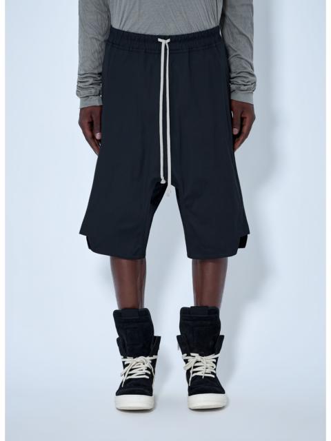 Rick Owens Rick Owens Men Basket Swingers Heavy Poplin Shorts