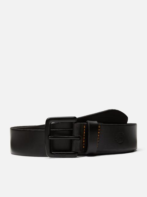 Timberland Men's 38mm Logo Buckle Belt