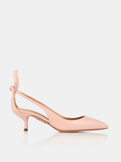 AQUAZZURA Bow Tie Pump 50