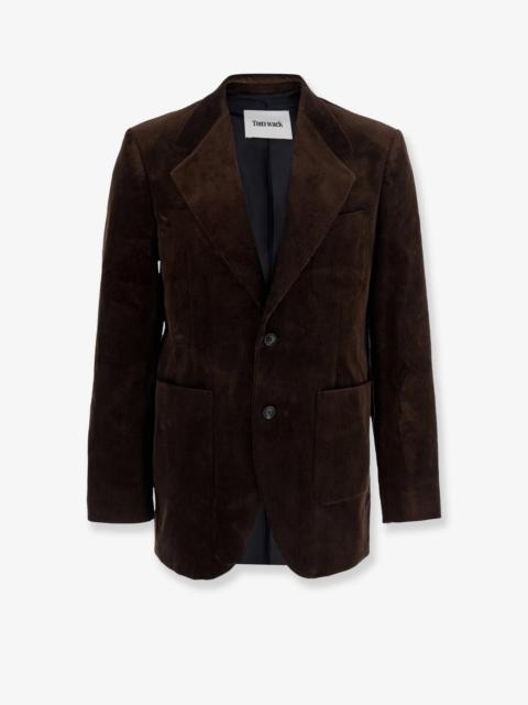 Tonywack Tonywack Tailored Single-Breasted Corduroy Blazer