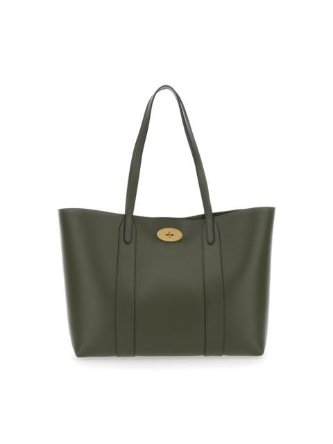 Mulberry Mulberry Bayswater Green Tote Bag With Front Turn-Lock Closure In Leather Woman