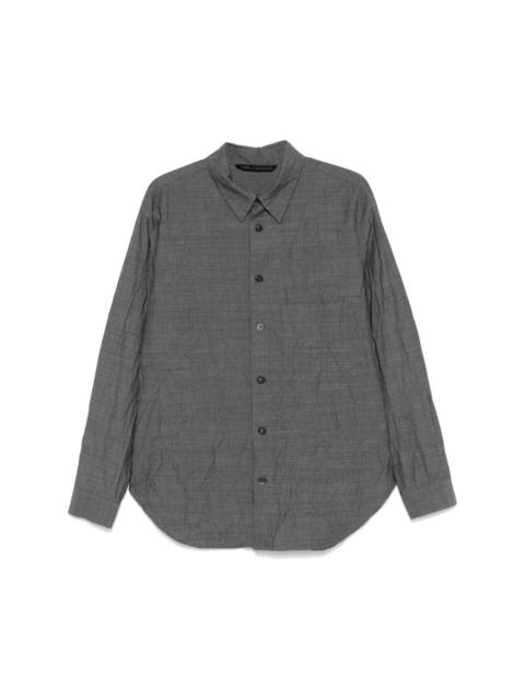 crinkled shirt