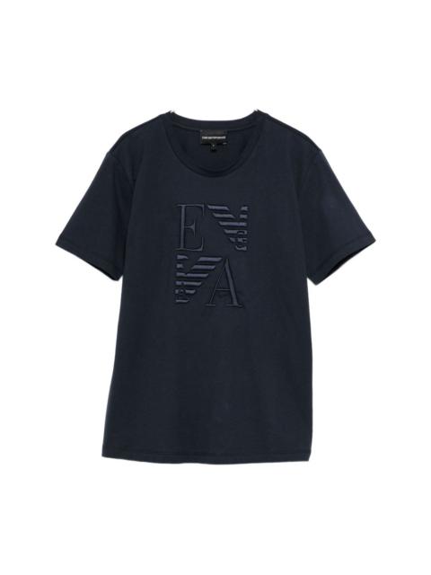 EMPORIO ARMANI Logo cotton t-shirt