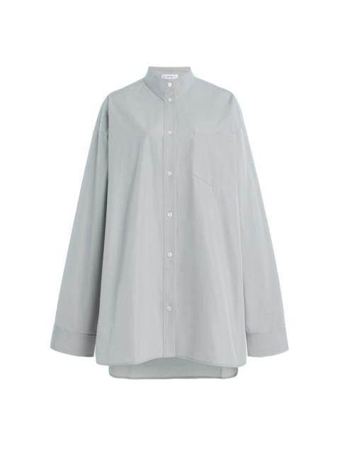 MARIE ADAM-LEENAERDT Flat Cotton Shirt grey