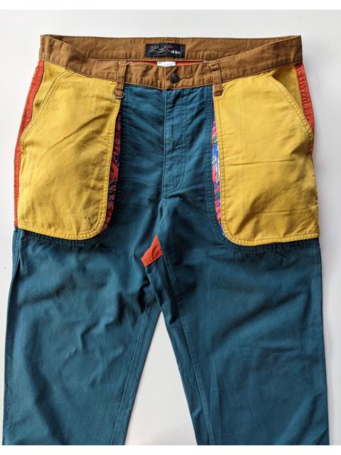 Other Designers Japanese brand multicolor cropped pants