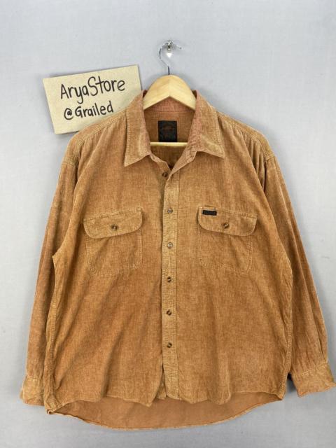 NCAA - NPCA USA Corduroy Flannel Shirts Button Up