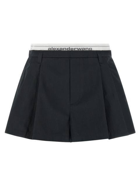 Alexander Wang Alexander Wang Women Logo Band Shorts