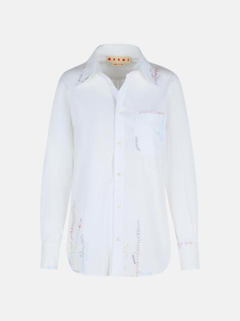 Marni WHITE COTTON SHIRT
