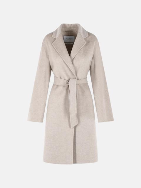 Max Mara 'ACERI' SAND CACHEMIRE WRAP COAT