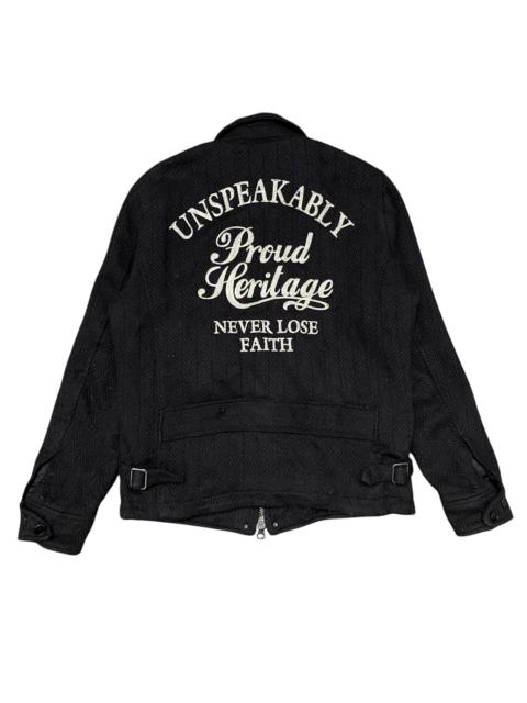Other Designers JACKROSE - Vintage Jack Rose Unspeakably Biker Style Jacket