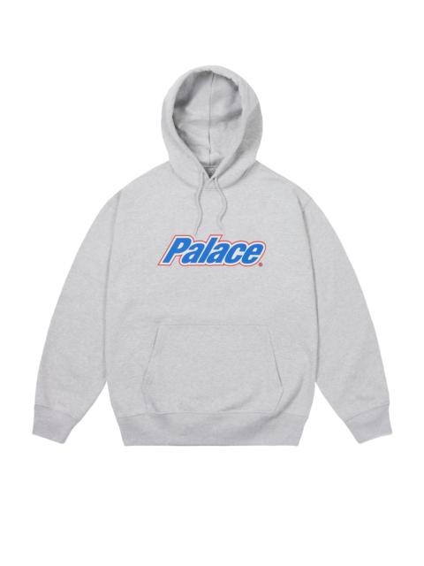 PALACE FONT HOOD GREY MARL