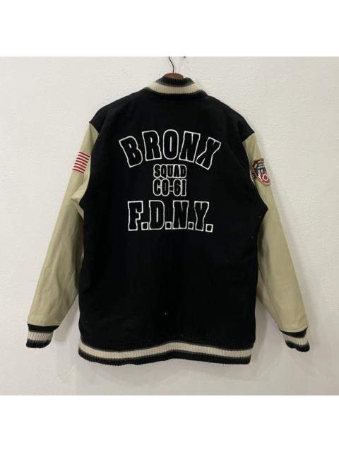 Other Designers Japanese Brand - Vintage Live Zone Spellout Logo Varsity Jacket