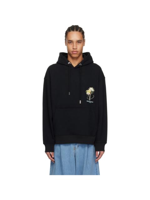 Wooyoungmi Black Palm Tree Hoodie