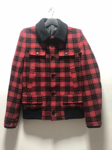 Other Designers Katharine Hamnett London - 🔥🔥Rare!! KATHARINE HAMNETT Jacket Blouson Wool Plaid