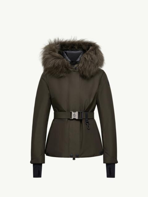 Moncler Grenoble Laplance GORE-TEX Shearling-Trimmed Hooded Down Ski Jacket