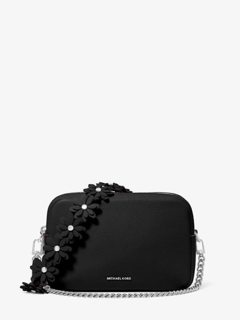 MICHAEL KORS Bryant Medium Pebbled Leather Camera Crossbody Bag